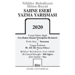 Sahne Eseri Yazma Yarışması 2020 Ali Cüneyd Kılcıoğlu
