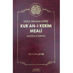 Kur'an-ı Kerim Meali Mustafa Çevik