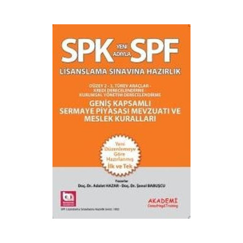 SPF Lisanslama Sınavlarına Hazırlık Düzey 2 - 3 Sezercan Bektaş