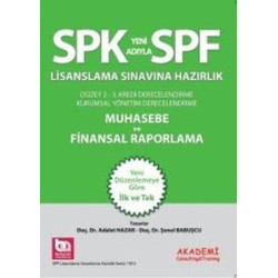 SPF Lisanslama Sınavlarına Hazırlık Düzey 2-3 Muhasebe ve Finansal Raporlama Mahmut Ceylan