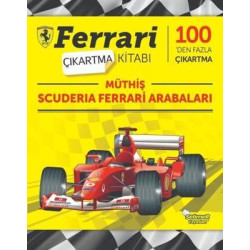 Müthiş Scuderia Ferrari Arabaları-Ferrari Çıkartma Kitabı  Kolektif