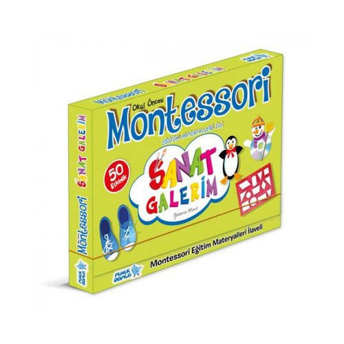 Montessori Sanat Galerim Eğitim Seti  Kolektif