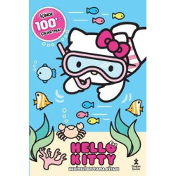 Hello Kitty Hediyeli Boyama Kitabı - İçinde 100'den Fazla Çıkarma! Kolektif