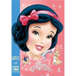Disney Prenses - Maskeni Tak! Çıkartma Hediyeli Boyama Kitabı Kolektif