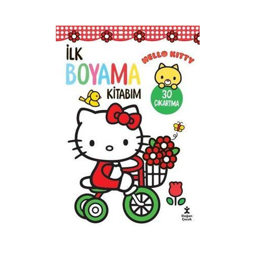 Hello Kitty - İlk Boyama Kitabım - 30 Çıkartma Kolektif