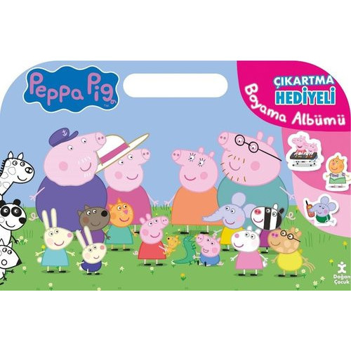 Peppa Pig - Çıkartma Hediyeli Boyama Albümü  Kolektif
