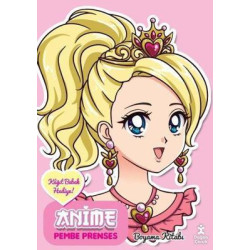 Anime Pembe Prenses Boyama Kitabı Kolektif
