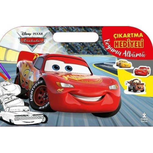 Disney Pixar Arabalar - Çıkartma Hediyeli Boyama Albümü Kolektif