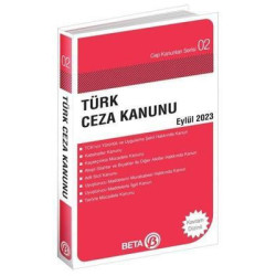 Türk Ceza Kanunu Cep Serisi Eylül 2023 Kolektif