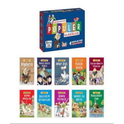 Çocuklar için Popüler Klasikler Set+Soru Kitapçığı - 10 Kitap Takım  Kolektif