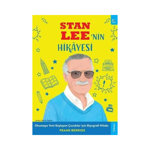 Stan Lee'nin Hikayesi - Okumaya Başlayan Çocuklar için Biyografi Kitabı Frank Berrios