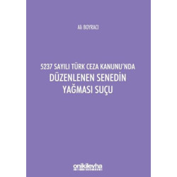 5237 Sayılı Türk Ceza...