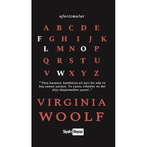 Aforizmalar - Virginia Woolf - Virginia Woolf
