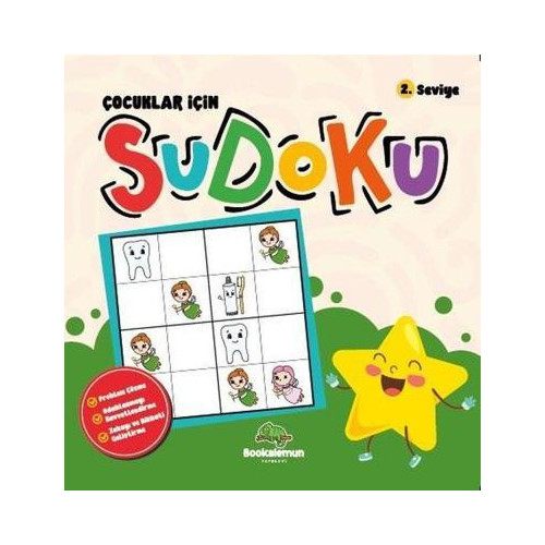 Çocuklar İçin Sudoku 2.Seviye Kolektif