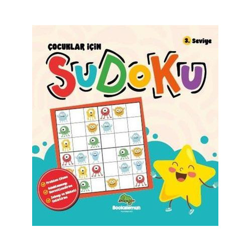Çocuklar İçin Sudoku 3.Seviye Kolektif