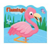 Flamingo - Şekilli Kitap - Kolektif