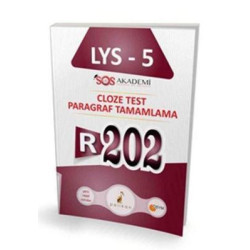LYS 5-R 202 İngilizce Cloze Test Paragraf Tamamlama Kadem Şengül