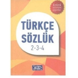 Türkçe Sözlük 2-3-4. Sınıf...