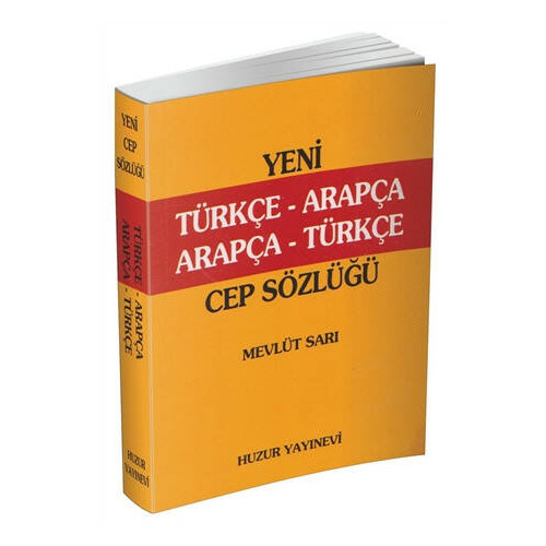 Türkçe-Arapça, Arapça-Türkçe Cep Sözlük (K. Kapak) - Mevlüt Sarı
