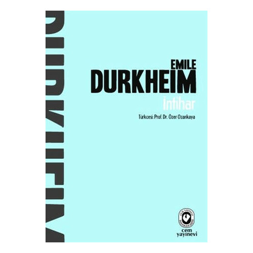 İntihar - Emile Durkheim