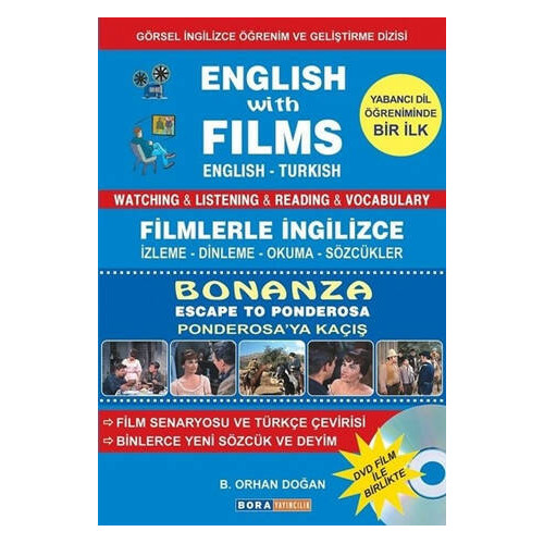 English with Films Bonanza - Escape to Panderosa (DVD Film İle Birlikt - B. Orhan Doğan