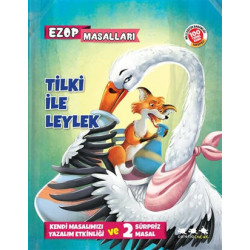 Tilki ile Leylek - Ezop Masalları - E. Murat Yığcı