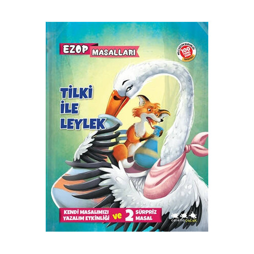 Tilki ile Leylek - Ezop Masalları - E. Murat Yığcı