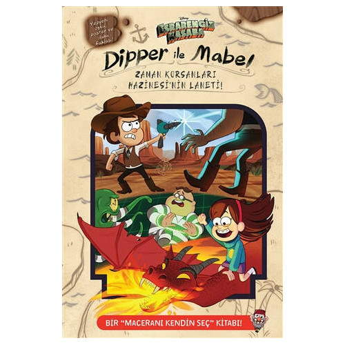 Disney Esrarengiz Kasaba-Dipper ile Mabel Zaman Korsanları Hazinesi'nin Laneti Jeffrey Rowe