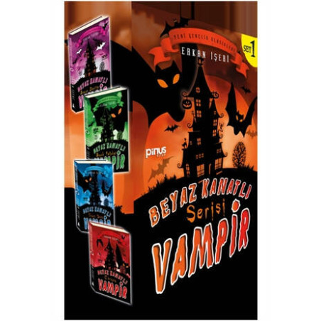 Beyaz Kanatlı Vampir Seti - 1 (4 Kitap Takım) - Erkan İşeri