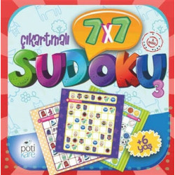 7x7 Çıkartmalı Sudoku 3  Kolektif