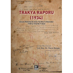 Trakya Raporu 1934 - Kolektif