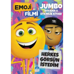 Emoji Filmi Jumbo Boyama ve Etkinlik Kitabı Cordelia Evans