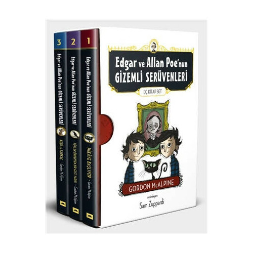 Edgar ve Allan Poe'nun Gizemli Serüvenleri Seti-3 Kitap Takım-Özel Kutulu Gordon McAlpine