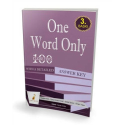 One Word Only: 100 Cloze Tests with a Detailed Answer Key  Kolektif