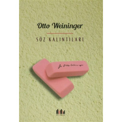 Söz Kalıntıları - Otto Weininger