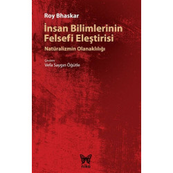 İnsan Bilimlerinin Felsefi Eleştirisi - Roy Bhaskar