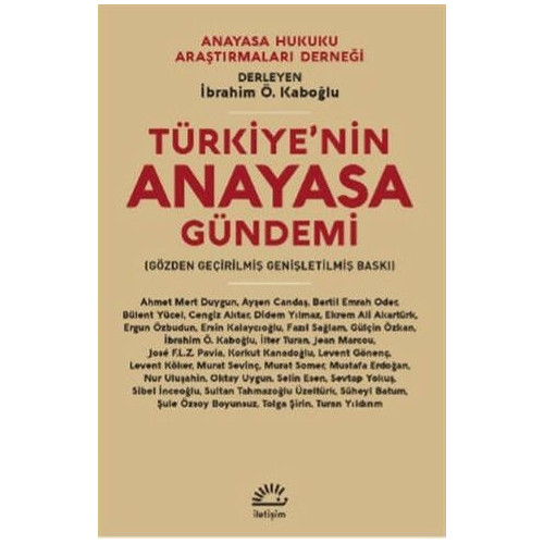 Türkiye'nin Anayasa Gündemi - İbrahim Ö. Kaboğlu