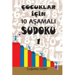 Çocuklar İçin 10 Aşamalı Sudoku 1 Çağatay Güler