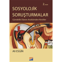 Sosyolojik Soruşturmalar - Ali Esgin