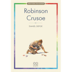 Robinson Crusoe-Renkli Resimli Çocuk Klasikleri Daniel Defoe