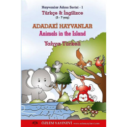 Adadaki Hayvanlar - Hayvanlar Adası Serisi 1 (10 Kitap Takım) - Yahya Türkeli